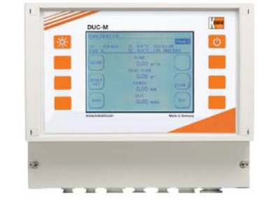 [DUC-MF-2-0-0-D-R4] Medidor de flujo ultrasónico con abrazadera para el transmisor