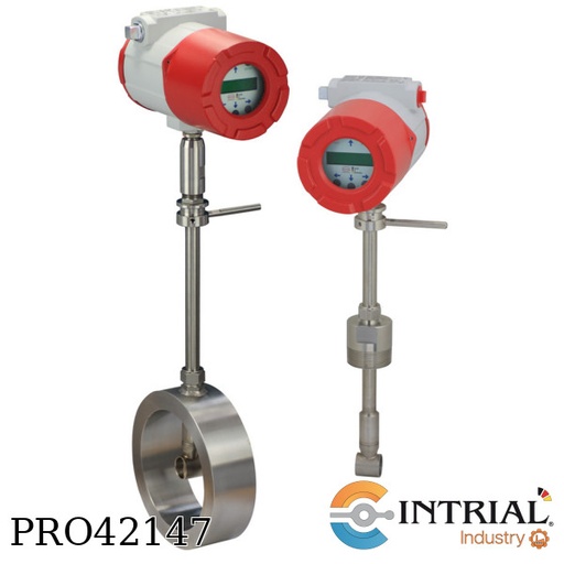 [DVE-P-S-L-L-2-S-3-A-H] Multivariable VORTEX Flowmeter, 2" NPT Male thread, sensor-bushing compression fitting