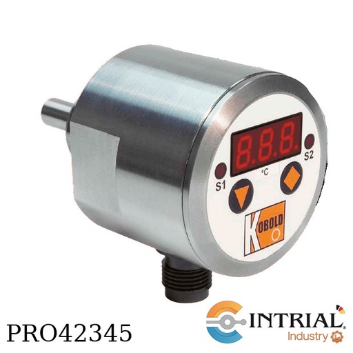 [TDA-15H2-N4-1-N-3M] Sensor electrónico temperatura, 120°C, 100 mm