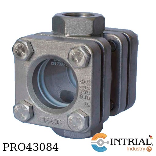 [DAT-1-3-07H-R-40-B] FLOWINDICATOR WITH THREADED CONNECTION, 1 1/2" , G-thread female , 150 °C