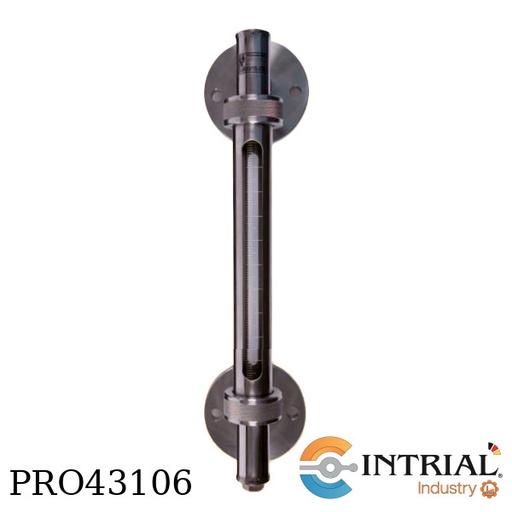 [SZM-S-5-1-N4-G1-G1-0-1208mm] Bypass-Level Indicators with glass tube, 1208 mm, 10 bar.