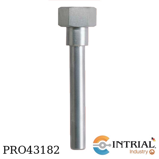 [TSH-5-C32-1000] Thermowells for Thermometer, G 1/2 IG, 1000mm