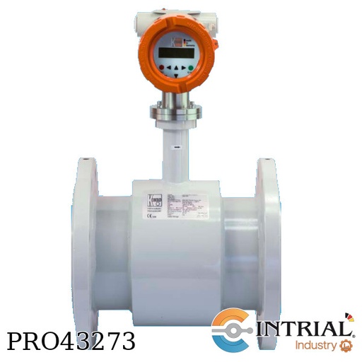 [DMH-1-L80-T-1-1-D-2-5] Magnetic Inductive Flow Meter with flange,  3" 150 lbs, max. 0..163 m³/h,  230 VAC - 1/2 NPT
