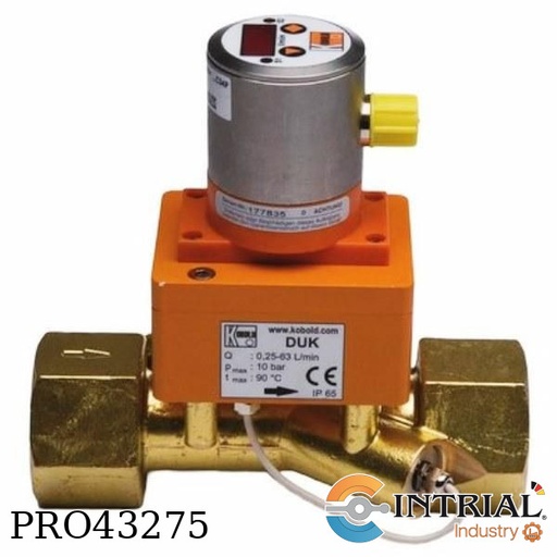 [DUK-11-N9G-C34P-L] Medidor, monitor, contador y dosificador de flujo ultrasónico (0.25...65 GPM; 2" NPT)