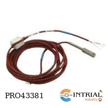 [DUC-ZF-P1] Accessories, Pt100, surface contact, 1 pair, cable length 10 m incl. st.st. mount. strap for pipe si