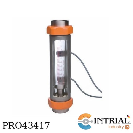 [V31-60401S-01-D2W-F-F-A-0-0-2-0-2-0-0-0-] VARIABLE AREA FLOWMETER, 65 - 650 l/h, 1000kg/m³, 1mPas, 3/4 NPT