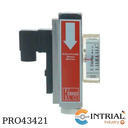 [SMO-31-07H-U0-R15] All-Metal-Flowmeter / Switch, Adjustment range: 1...14 L/min water, G 1/2 female