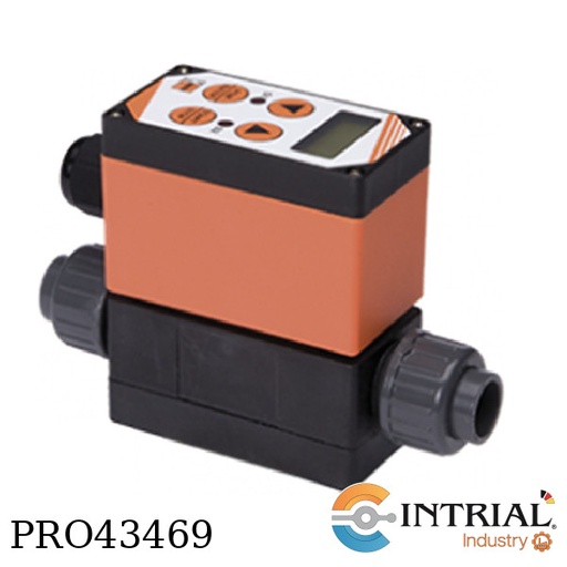 [MIK-6FT-15-P-E14R] Compact Magnetic Inductive Flow Meter, 80 °C / 10 bar, IP 65, 0,16...3,2 L/min - G 1/2 male