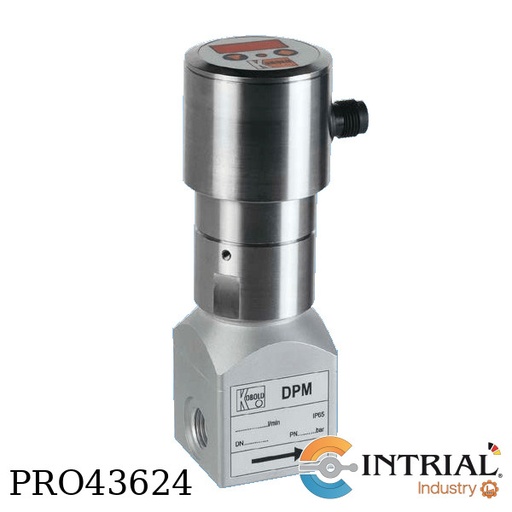 [DPM1-1-07-N2-L343] Rotating Vane Flow Meter,Rotating vane ,80 °C