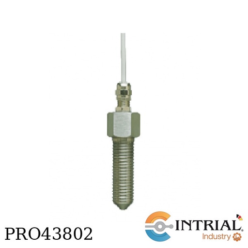 [TWE-K0304-2-1-2-S] Screw-In Resistance Thermometer, Connection, Mounting length 43 mm: G 1/2 male