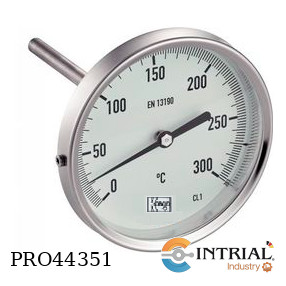 [TNS-1F-2-16-0CA] Stem Thermometers diam. 100 acc. to DIN EN 13190