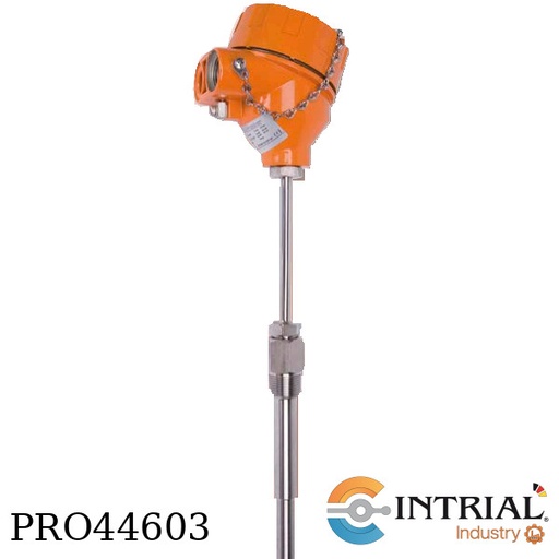 [TWL-1-2-3-L-N-0000-J-0] Resistance Thermometers Exd, 1x Pt100, cat. A, (-30..+550 °C), 1/2" NPT male