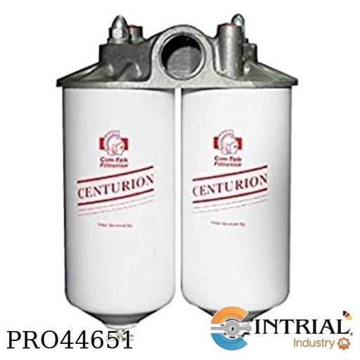 [CI-40013-1] ​PORTA FILTRO DOBLE, 1.5" 60GPM