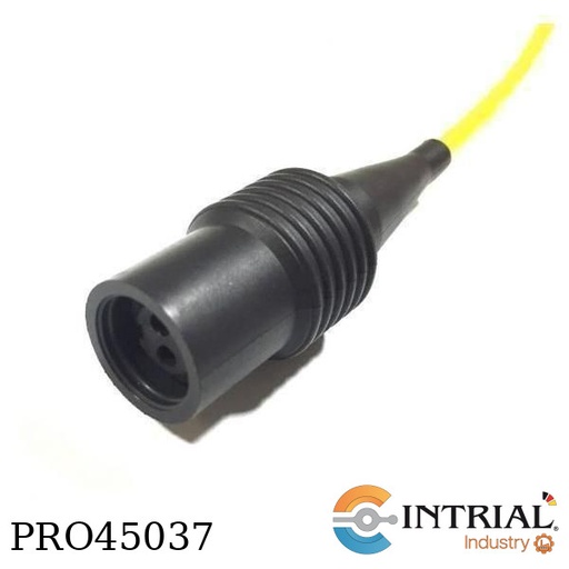[R6QI-0-J9T2A-10-FT] CABLE TEFLON AMARILLO, 200° C