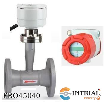 [DVH-T-1H-2-S-R-L-2-S-0-H] Multivariable VORTEX Flowmeter