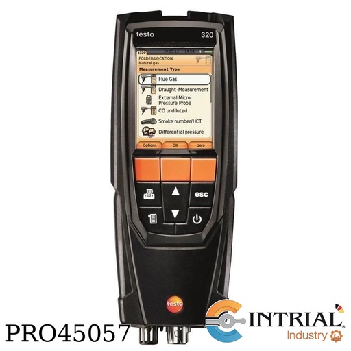 [TESTO-320] ANALIZADOR DE GASES, CO 0 a 8,000 ppm / O2 0 a 21 vol, CO2 0 a CO2