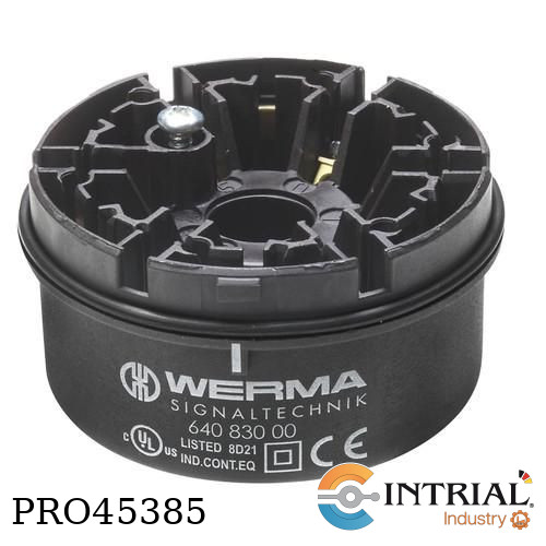 [640.830.00] TERMINAL ELEMENT SCREWABLE CONN. RM BK