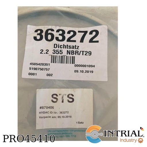 [2.2-355-NBR-T29(363272)] Juego de reparación / juego de juntas SK