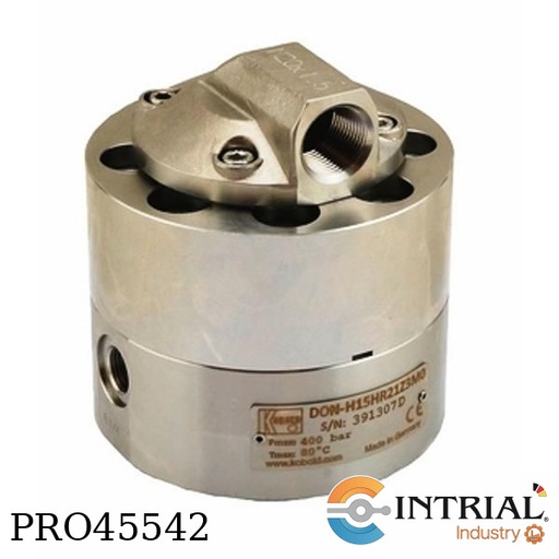 [DON-2-15H-N3-3-K0-N-N] Oval Gear Flow Meter/Counter