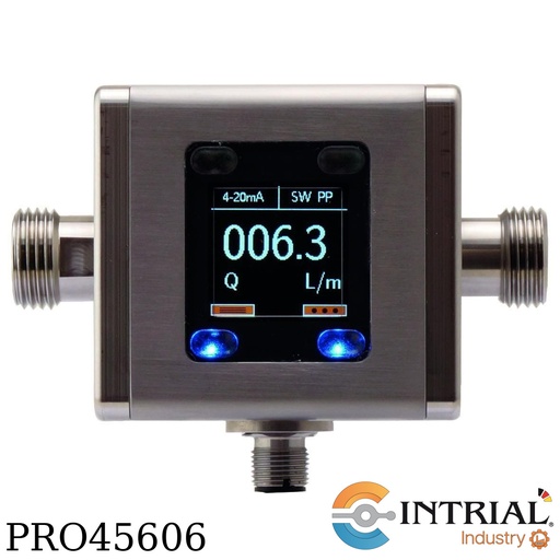 [MIM-1203HG4C3T0+ZUB-KAB12K502] Medidor de flujo magnético inductivo compacto