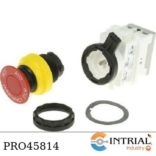 [GHG4188155R1200] Rojo Pulsador DPST-NO/NC