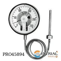 [TNF-1F-2-12-F-1A] Capillary Thermometers diam. 100 acc. DIN EN 13190