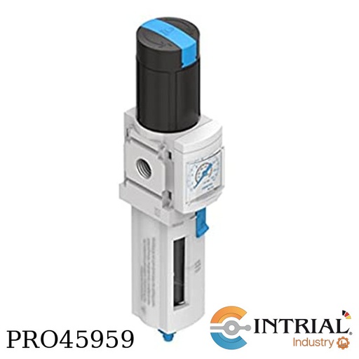 [MS4-LFR-1/4-D7-ERM-AS-Z] UNIDAD DE FILTRO Y REGULADOR, 40 µm