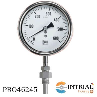 [TNS-0F-2-20-0CA-Y-130mm] Termometro resistencia insercion, 200C, 130mm