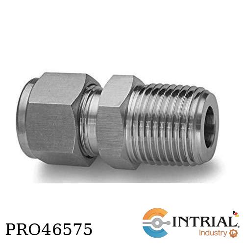 [FTII-100-18OD-M-14-DK] Tubing Fitting Inox Racor Recto (D-MT)