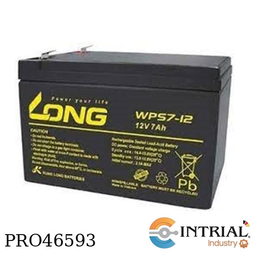 [WP7-12(28w)] BATERIA RECARGABLE, 12V 7AH