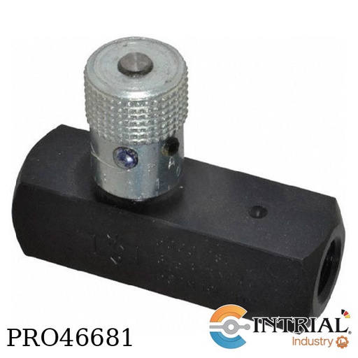 [F400S] FLOW CONTROL VALVES, 1/4, STEEL