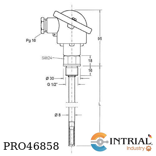 [66XXX01969] ​SENSOR 1xPt100