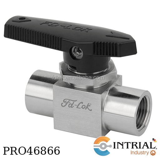 [SS-B1-0-F4-F4-05-0] INSTRUMENT BALL VALVES, 1/4,  316SS