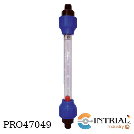 [URB-20H-I7-0] Variable Area Flowmeter with glass measuring tube, Measuring range: 100...1000 L/h water