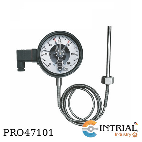 [TNF-1G-2-08-E-B1-M12] Capillary Thermometers diam. 160 acc. DIN EN 13190