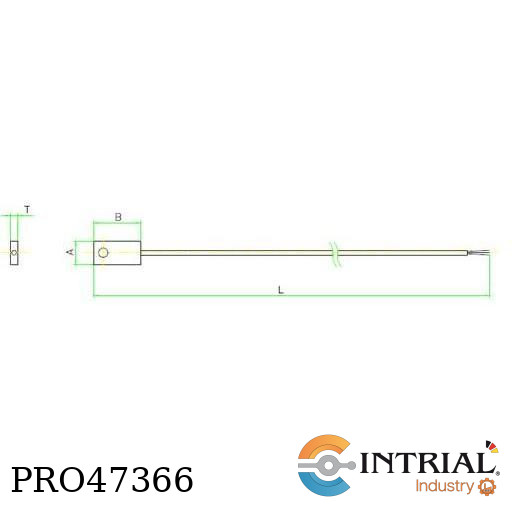 [RTD-3-1-T500-L6-10-08M] Screw-in restistance thermometer  RTD-PT100