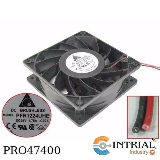 [PFR1224UHE] VENTILADOR ENFRIADOR DE SERVIDOR DE 3 CABLES