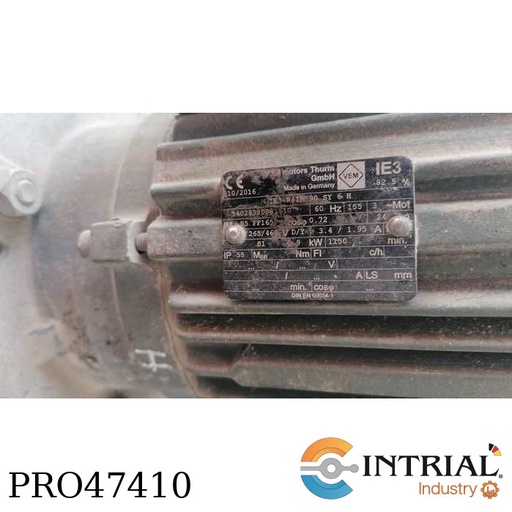 [DSM-0,75B-230/400-6P-55-B35-90S] 3-Phase motor, 50 Hz / 60 Hz