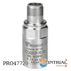 [PCC420VR-25MM-M12] RMS and peak velocity loop powered sensors