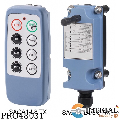 [SAGA1-L8-TX-RX] ​Industrial Radio Remote Control