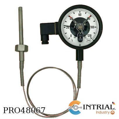 [TNF-2G-3-12-E-42-M10] Capillary Thermometers diam. 160 acc. DIN EN 13190