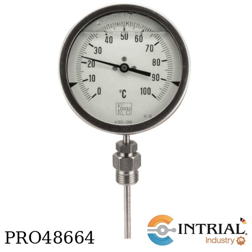 [TBE-3-1-C20-9A-8-C40] Bimetallic Thermometers