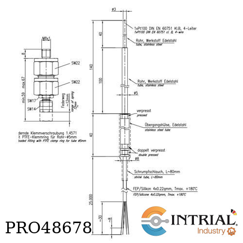 [PRO48678] Screw-in resistance thermometer