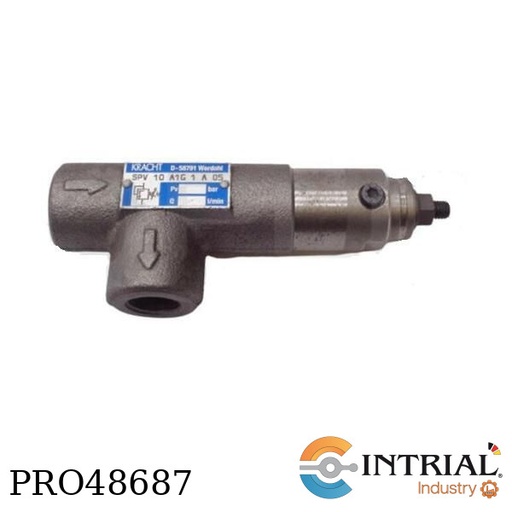 [SPV-10-A1G-1-A-12] Pressure relief valve, 120 bar, G 1/2"