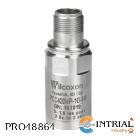 [PCC420VR-25MM-M12+RM12W-0-J88HT-5M] RMS and peak velocity loop powered sensors