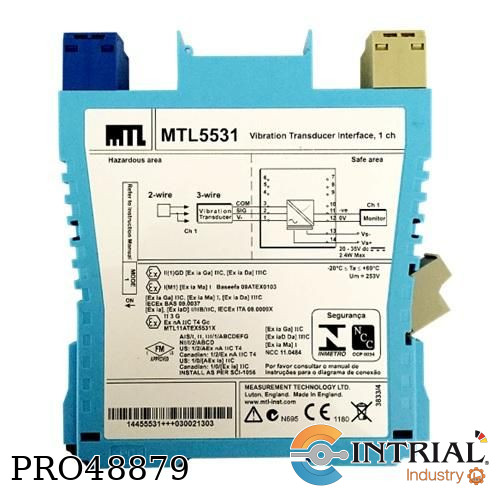 [MTL5531] VIBRATION TRANSDUCER INTERFACE