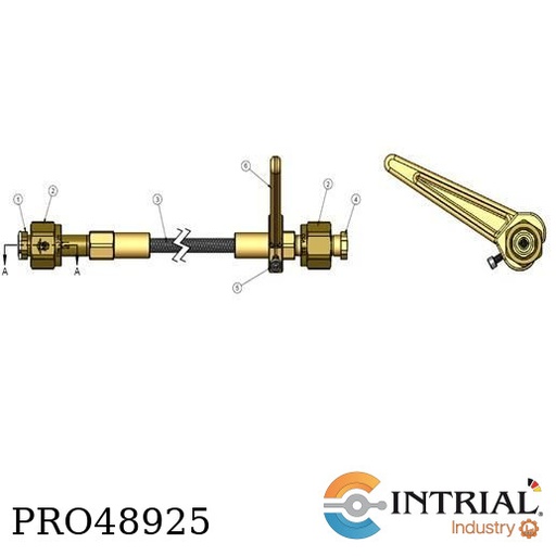[HEB-4844] PICTAIL FLEXIBLE CGA-320