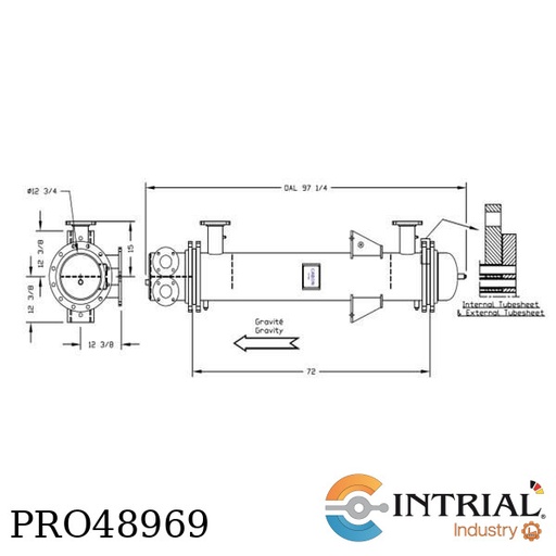 [BEM-12-72-2] SHELL-AND-TUBE (BEM 12-72-2)