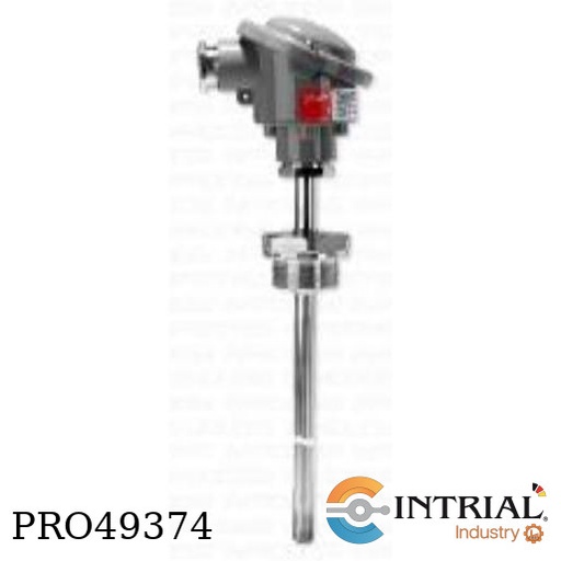 [084Z6167] Sensor de Temperatura PT100, -50 A 200C,, inserción 80mm, 1/2" NPT,