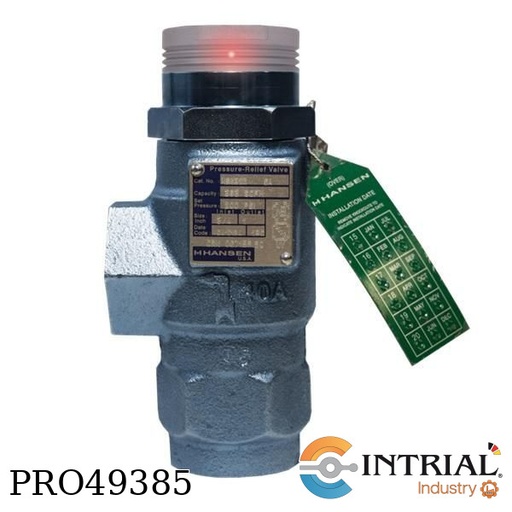 [H5602/300-P] PRESSURE RELIEF VALVE, 3/4IN X 1IN SET @ 300PSI